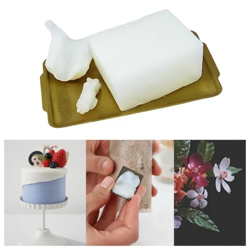 Candle Making Material - 500 グラム微結晶ソフトワックス固体ブロック形状添加剤 DIY アロマセラピー装飾キャンドル作り混練成形材料