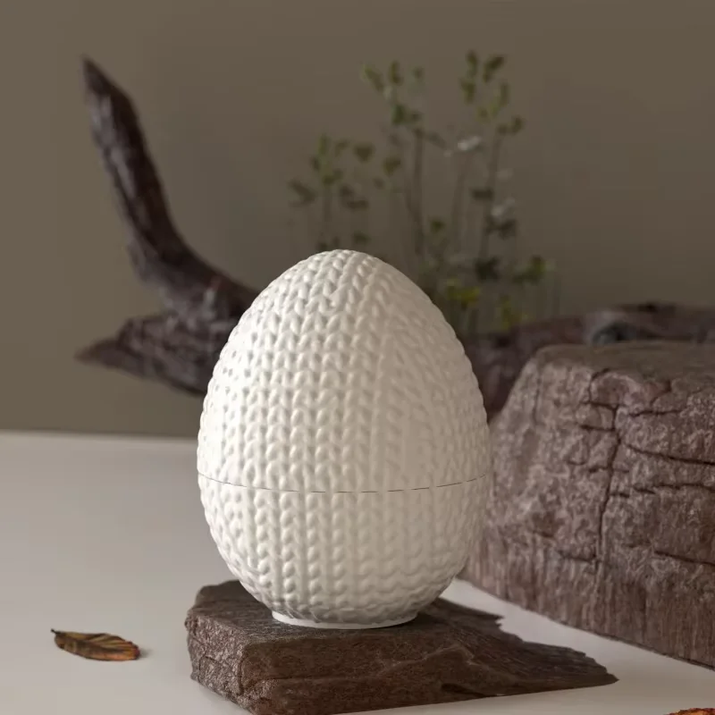 ZDQ03 DIY編み糸卵型オーバルエポキシシリコンモールド - Candle Making Yarn のレビューと価格