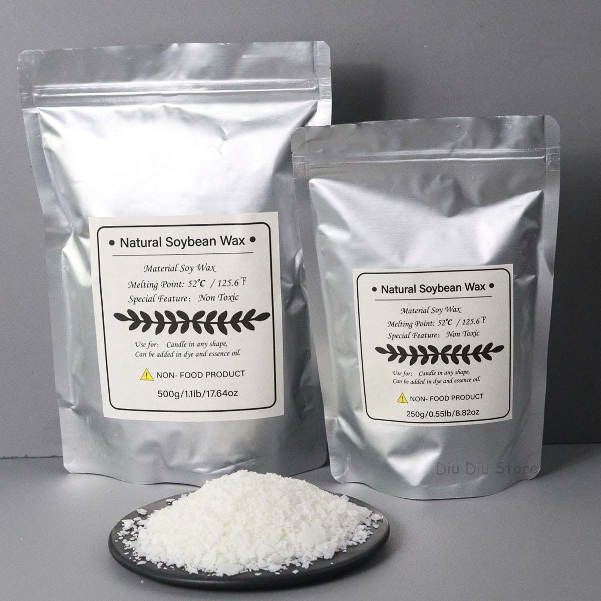 500 グラム/1 キロ天然大豆ワックスフレーク DIY キ - Candle Making Kit For Beginners のレビューと価格