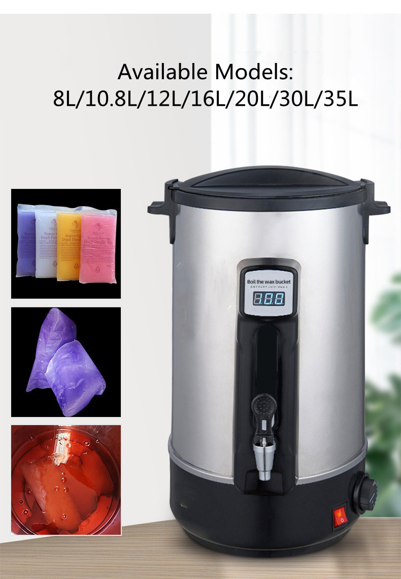 キャンドル製造用電気ワックスキャンドルメルター/電気ステンレ - Candle Making Process のレビューと価格