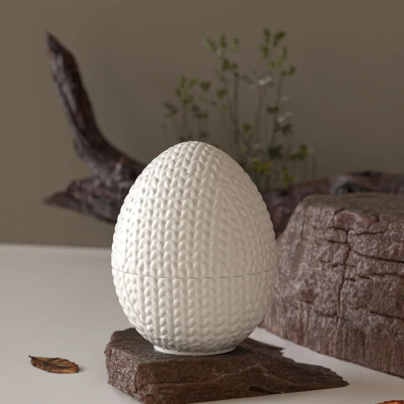 DIY編み糸卵型オーバルシリコンモールド、レジンキャンドル作 - Candle Making Yarn のレビューと価格