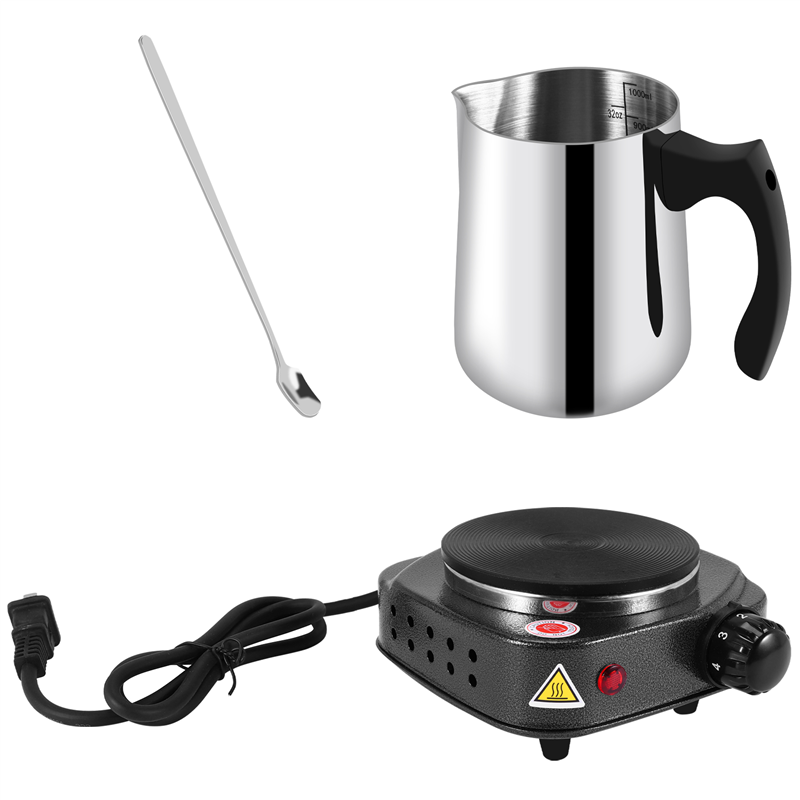 AT44-キャンドル作り注ぐポット、ワックスを溶かすための電 - Candle Making Kit For Beginners のレビューと価格