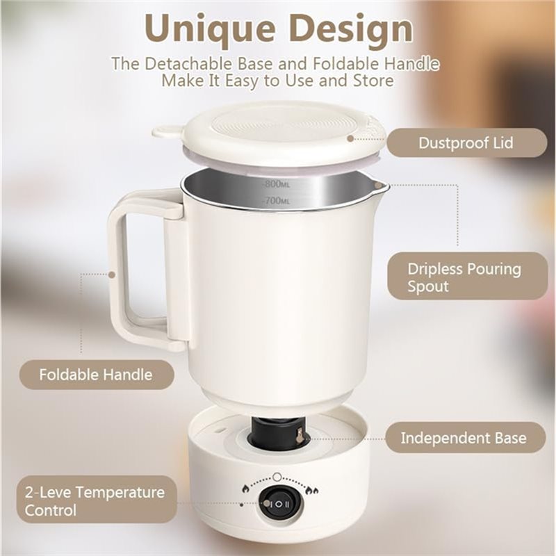 A47U 電気ワックス溶解ポットキット 温度計付き 800M - Candle Making Kit For Beginners のレビューと価格