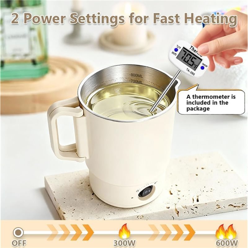 A47U 電気ワックス溶解ポットキット 温度計付き 800M - Candle Making Kit For Beginners のレビューと価格