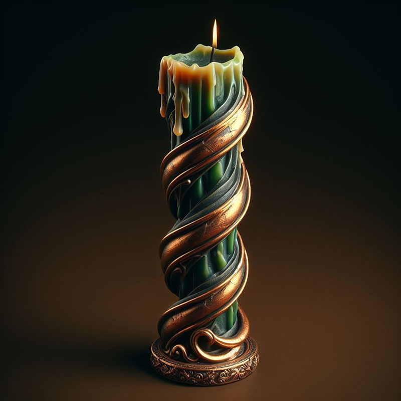 蔓巻きツイストハイカラムキャンドルDIYシリコンモールド、芸 - Candle Making Vinings のレビューと価格
