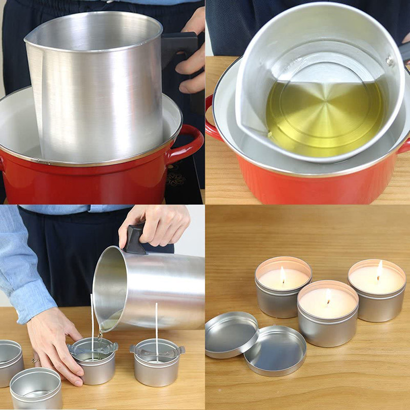 キャンドル作成用品キット DIY キャンドルワックス溶解ツー - Candle Making Kit For Beginners のレビューと価格