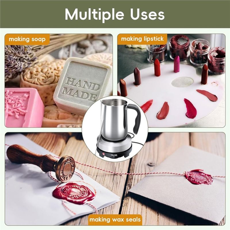 ABKS-ホットプレート付きキャンドル作りキット 初心者向け - Candle Making Kit For Beginners のレビューと価格