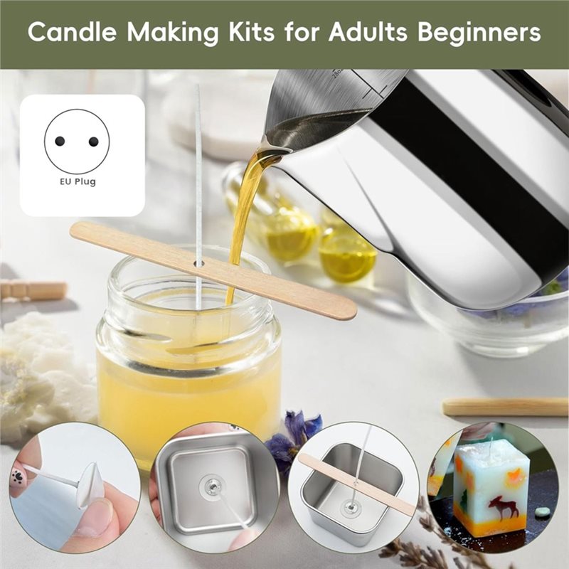 ABKS-ホットプレート付きキャンドル作りキット 初心者向け - Candle Making Kit For Beginners のレビューと価格
