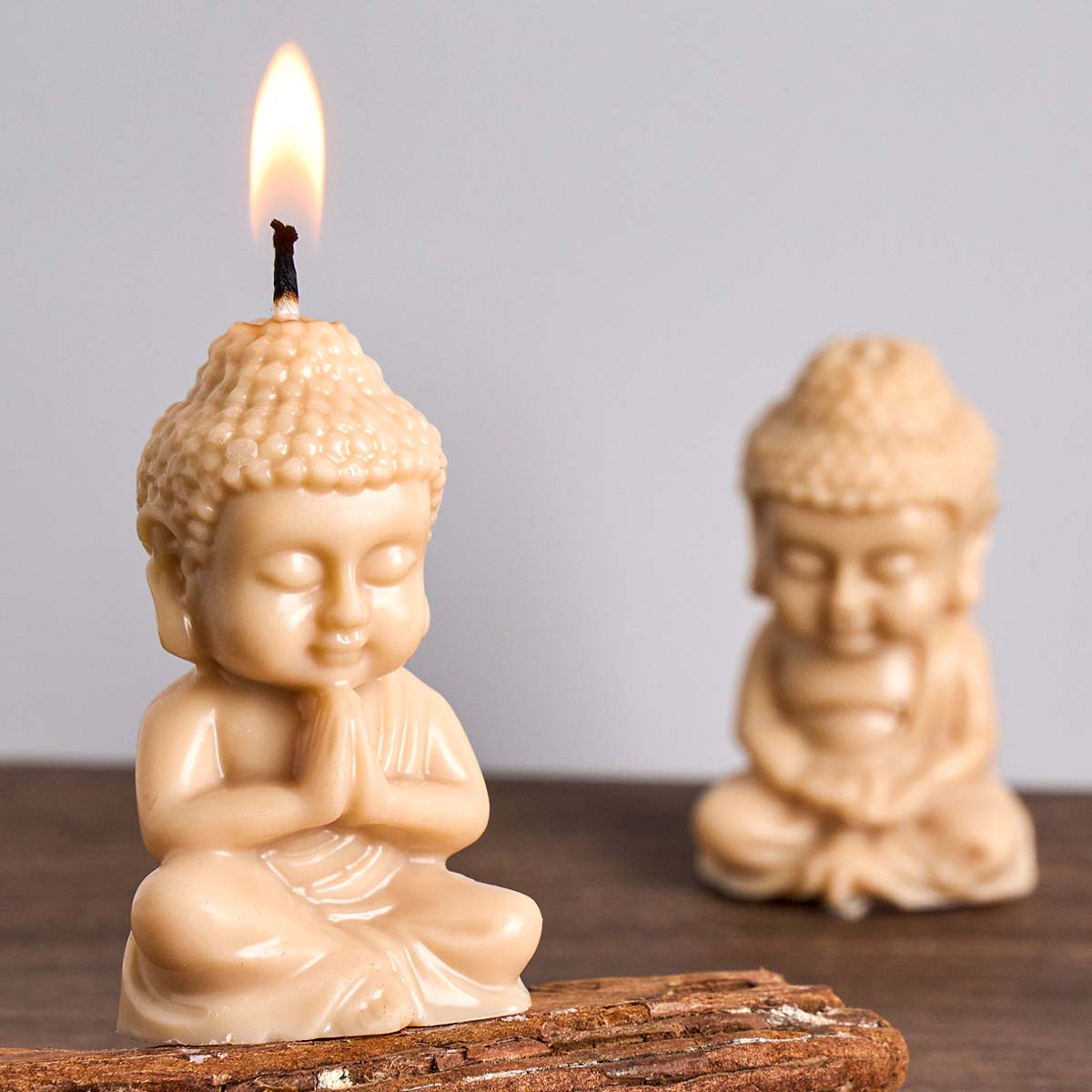 3D 仏陀シリコーンキャンドルモールド DIY 禅形状石膏エ - Candle Making Process のレビューと価格