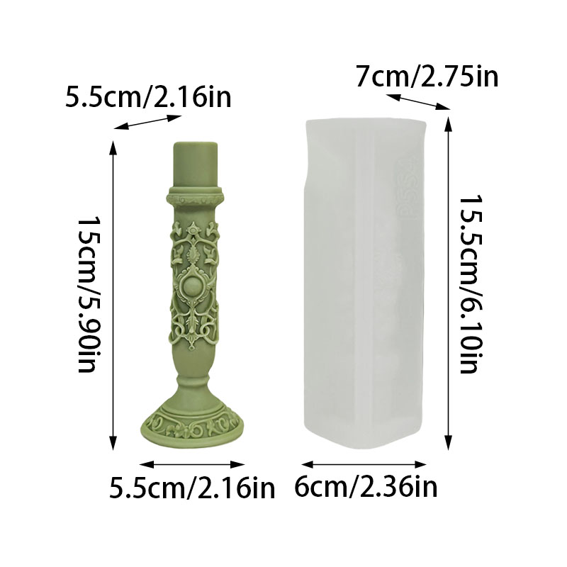 手作りの香り付きキャンドル石膏樹脂オーナメント、ゴシックスタ - Candle Making Vinings のレビューと価格
