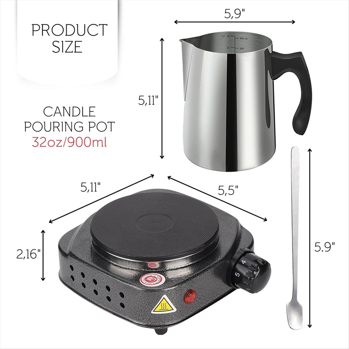 初心者向けキャンドル作りキット - キャンドル作り用注ぎ口付 - Candle Making Kit For Beginners のレビューと価格