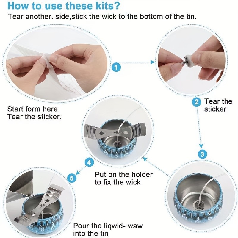 135セット DIYソイキャンドル作成キット（エッセンシャル - Candle Making Kit For Beginners のレビューと価格