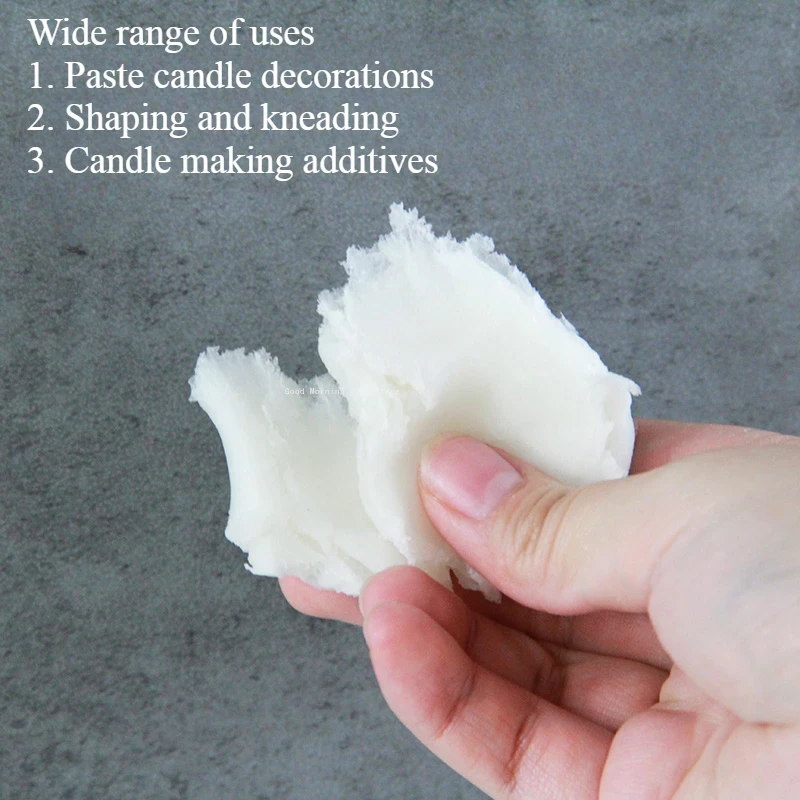 500 グラム微結晶ソフトワックス固体ブロック形状添加剤 D - Candle Making Material のレビューと価格